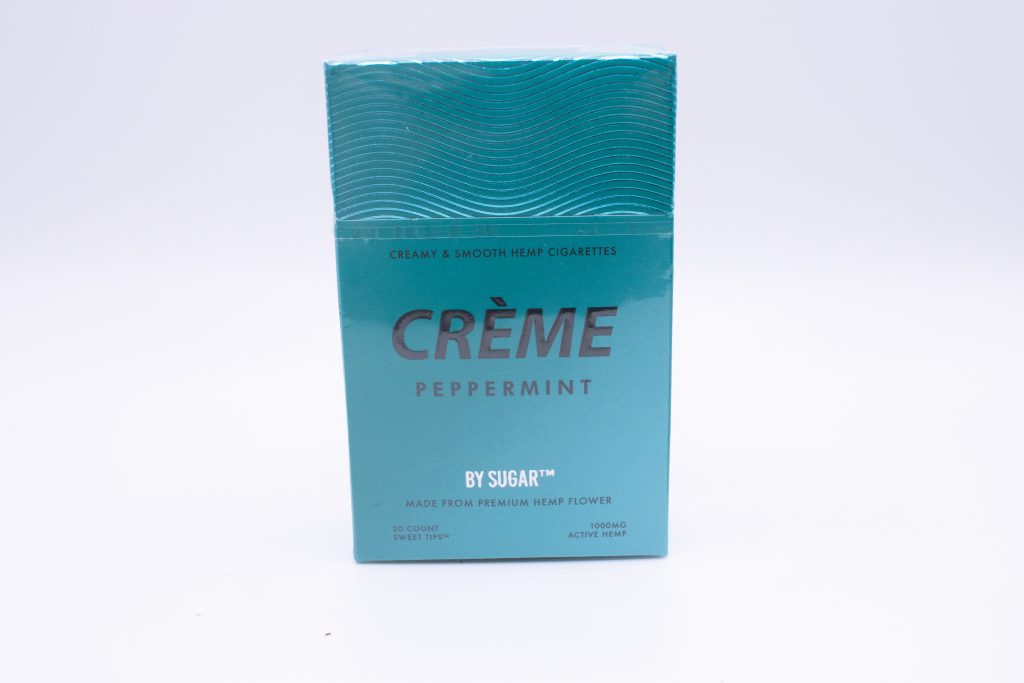 CRÈME by Sugar Peppermint Hemp Cigarettes Review