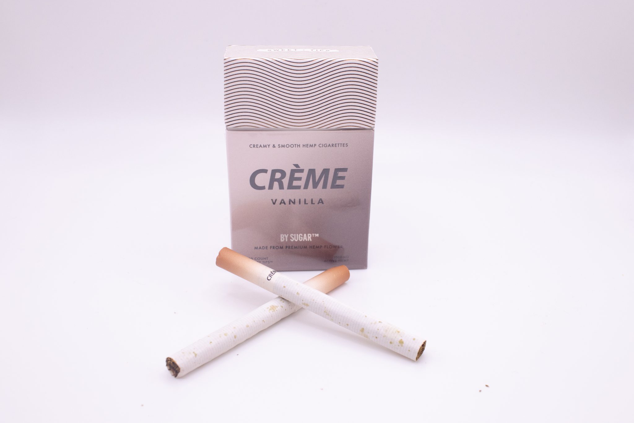 CRÈME by Sugar Vanilla Hemp Cigarettes Review Slyng