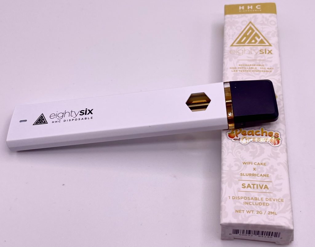 EightySix Brand HHC & Delta 8 2G Disposable Review