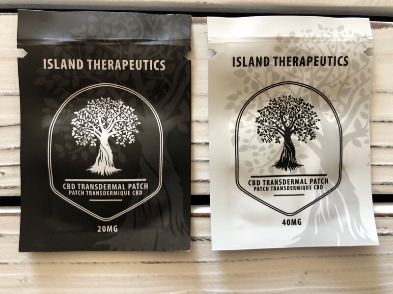 Island Therapeutics CBD Transdermal Patches