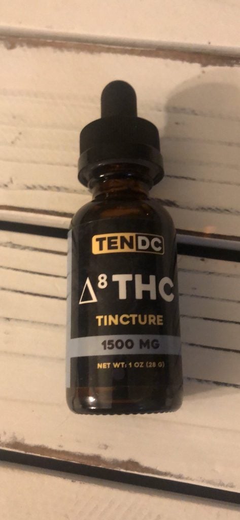 Photo of TENDC Tincture bottle