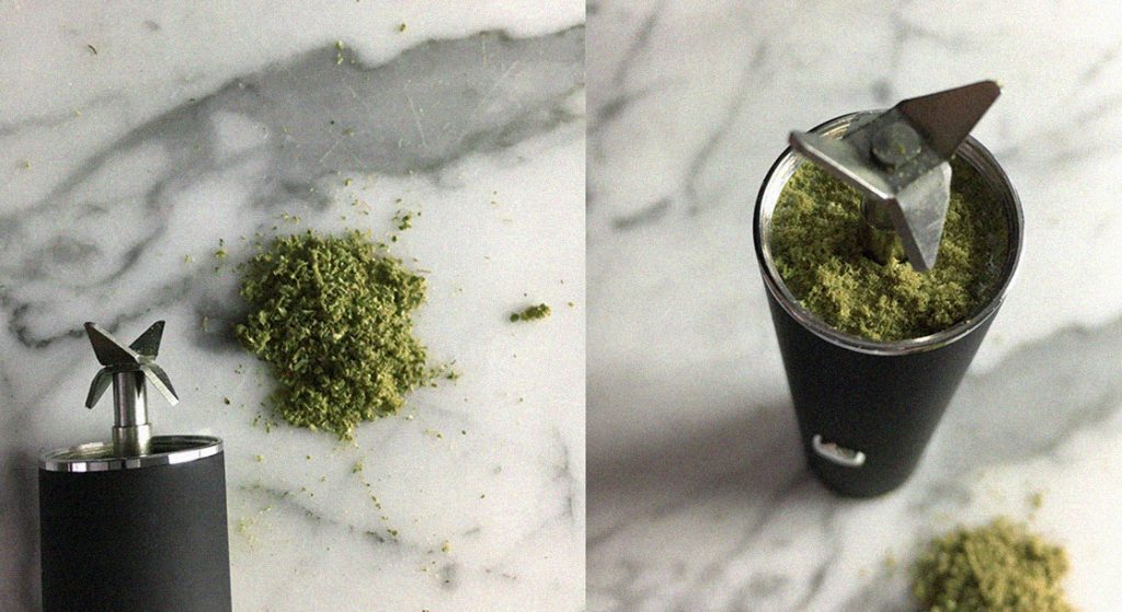 how to use a weed grinder